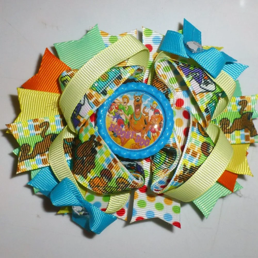 Scooby Doo Girls 5-Inch Hair Bow Clip